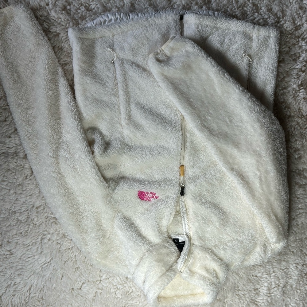 The North Face Cream Fleece Jacket